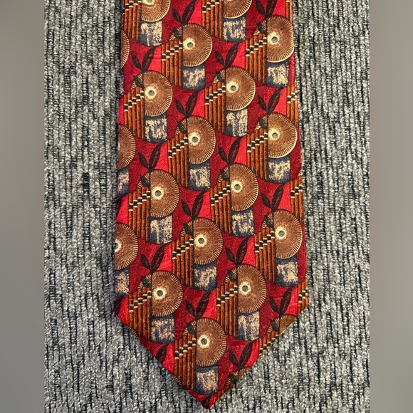 Ermenegildo Zegna 100% Silk Mens Tie Italian Made